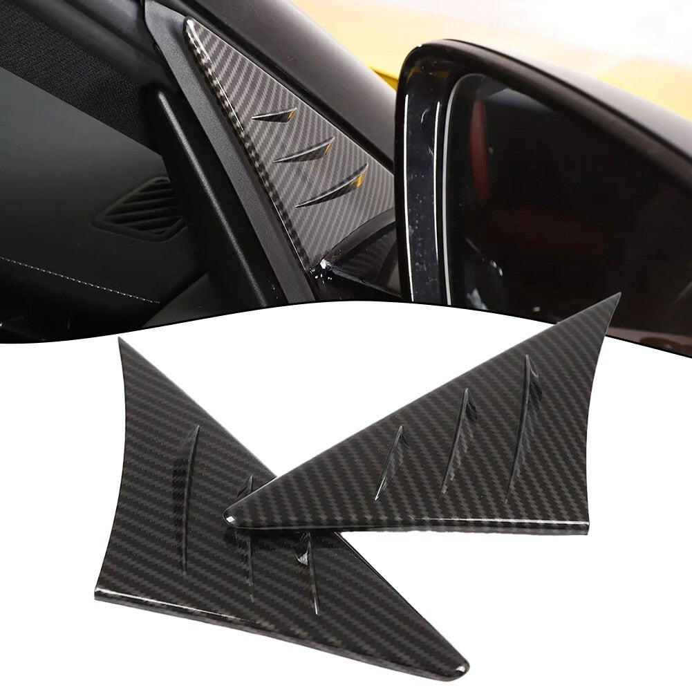 Carbon fiber anti-wind buffeting deflector Trim for Toyota for Supra A90 2019-22