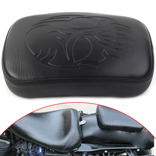 Rear Passenger Pillion Pad Fender for Seat 8 Suction Cup for Harley Bobber Sportster Q