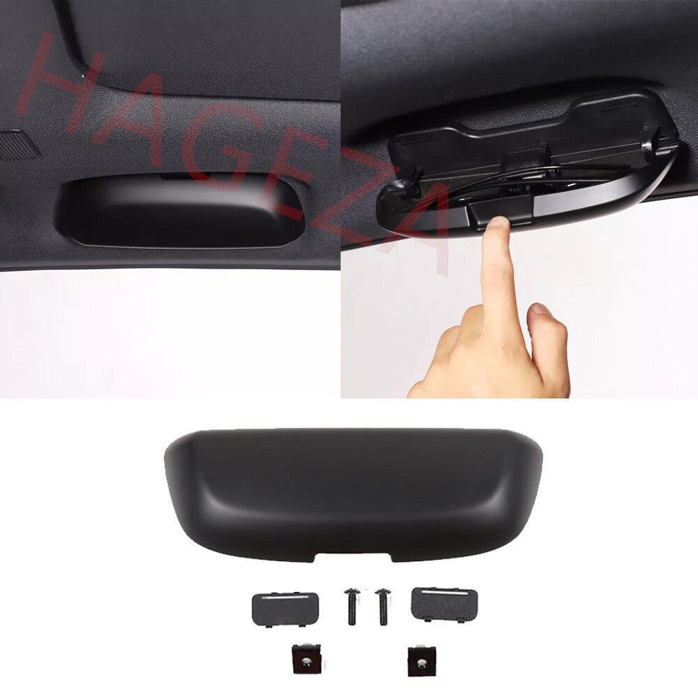 Black Car Roof Glasses Case Sunglass Holder For Toyot@ for Land Cruiser LC250 2024+