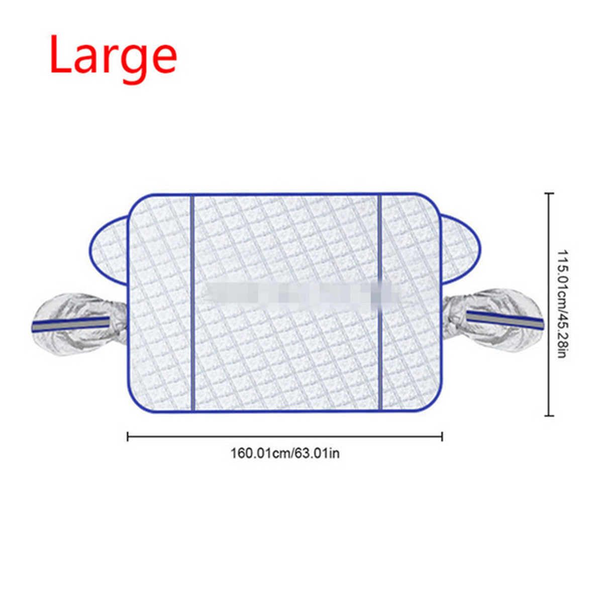 Car Front Windshield Snow Cover Ice Pad Frost Sun Sunshade Shield Protector Q