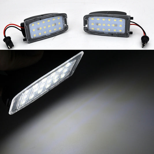 2x No error LED Under Mirror Puddle Light For land for range rover sport LR2 LR3 LR4 v
