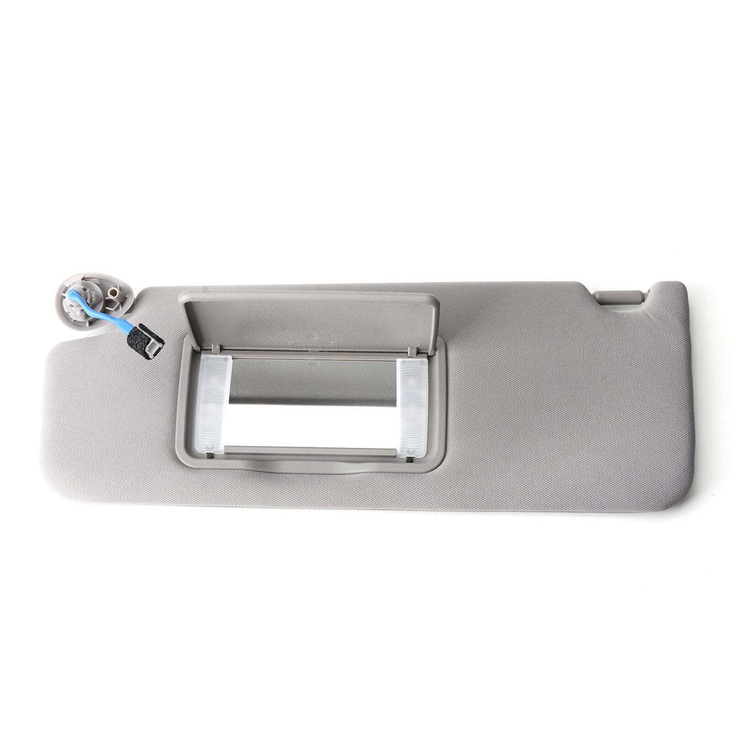 1X 2016 - 2022 Grey Left Driver's Side Sun Visor Assembly with Mirror for Honda Pilot- n