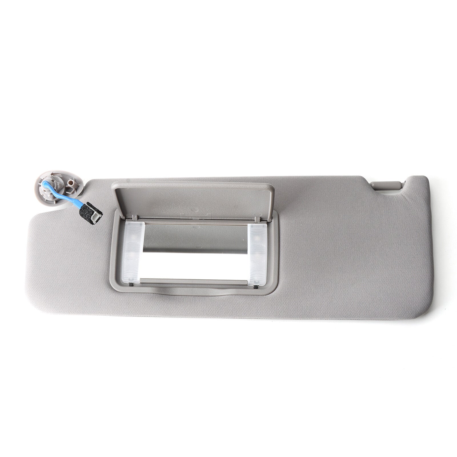 1X 2016 - 2022 Grey Left Driver's Side Sun Visor Assembly with Mirror for Honda Pilot- n