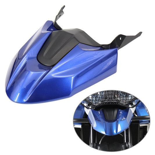 Front Beak Extension Fairing Nose Extender Cover Blue Fit Tiger800 XRT XRX XC