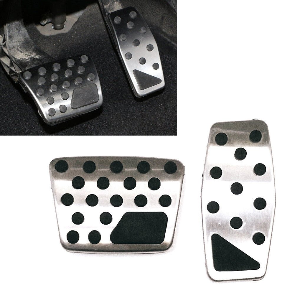 Stainless Steel Car Brake Gas Pedals Cover for Jeep Renegade Compass for Fiat