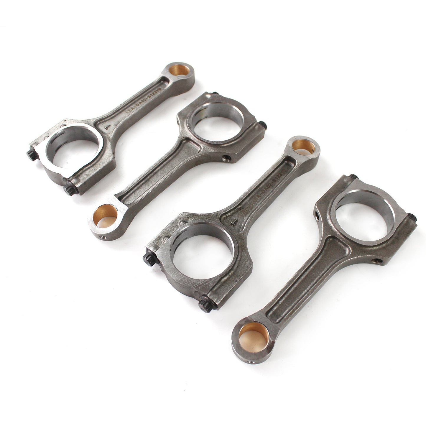 G4KH Crankshaft w/ 4pcs Connecting Rod 23510-2G440 Pistons Rings Set for Hyundai
