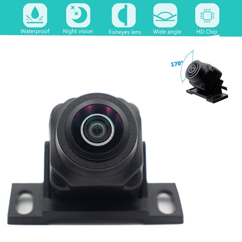 Car Rear View Camera Reverse Backup Night Vision Fisheye Lens Parking Cam Trim