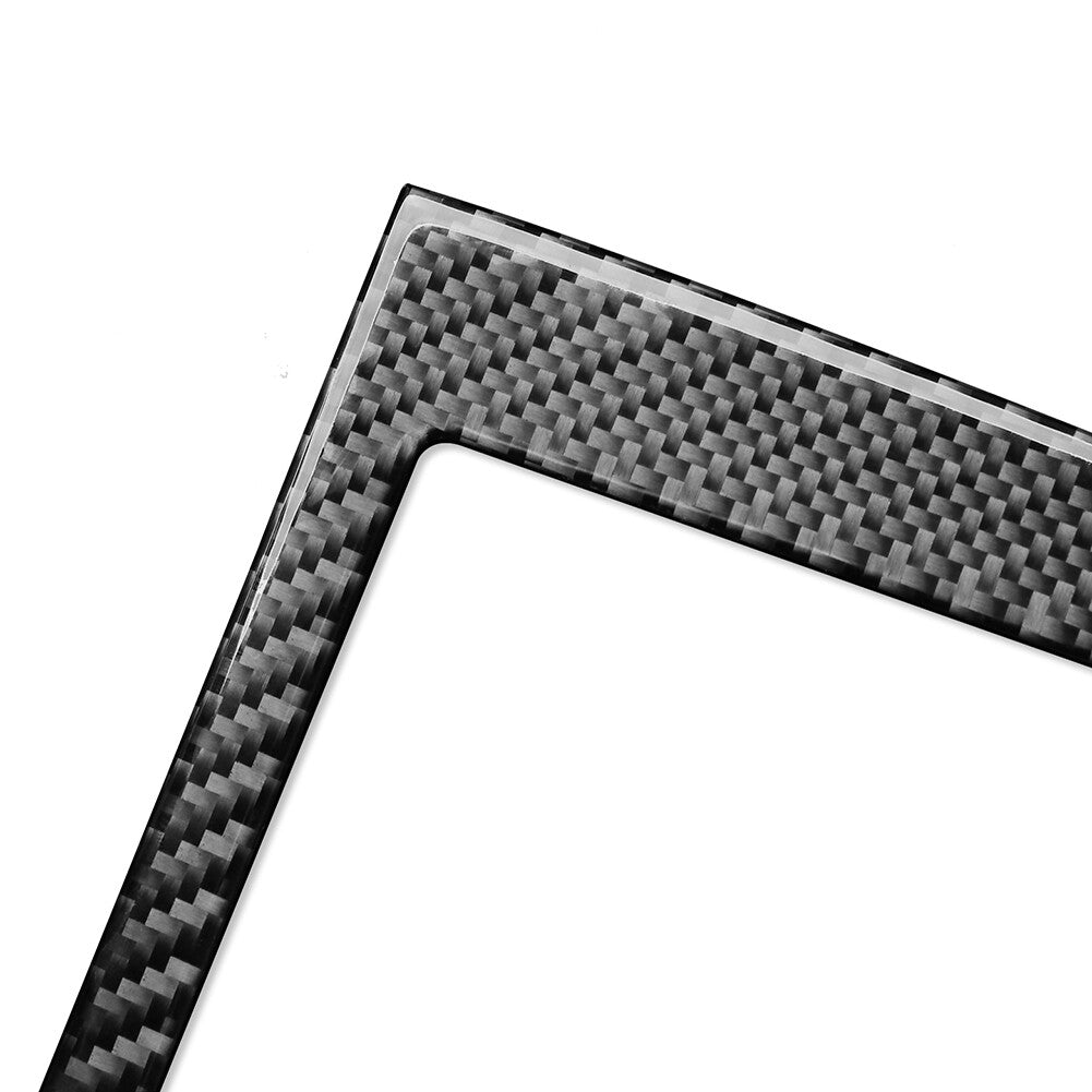 GPS Navigation Panel Cover Trim Carbon Fiber Black  for ford  Fusion Mondeo 13-19