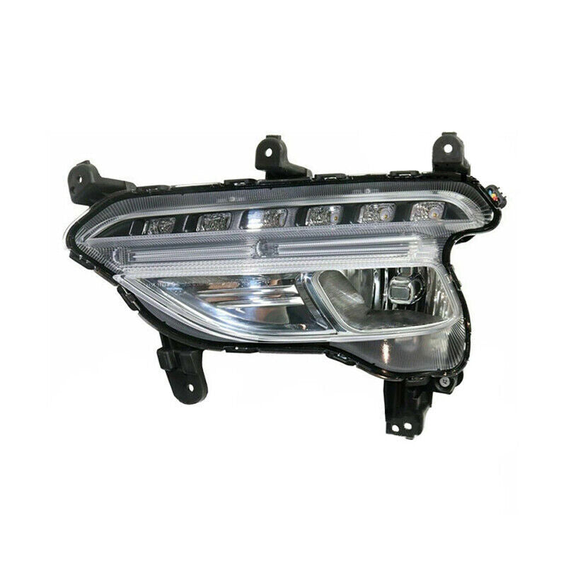 Left Front Fog Lamp Daytime Running Light For 2016-2018 for Hyundai Santa Fe Sport
