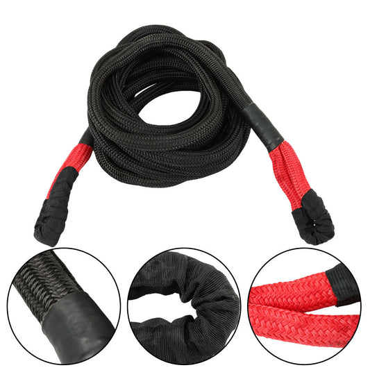 new Kinetic Energy Tow Recovery Rope Snatch Strap 7/8 x 30 ft 28,660 lbs n