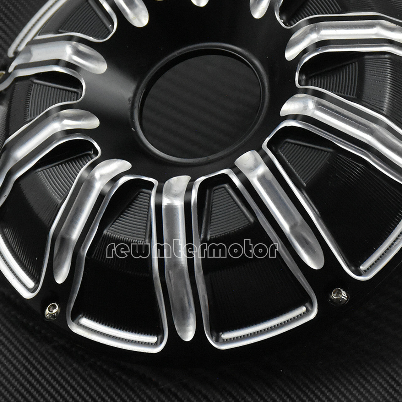 Motorcycle CNC Left Hand Engine Ignition Cover Fit For Indian Scout 15-up Black Q