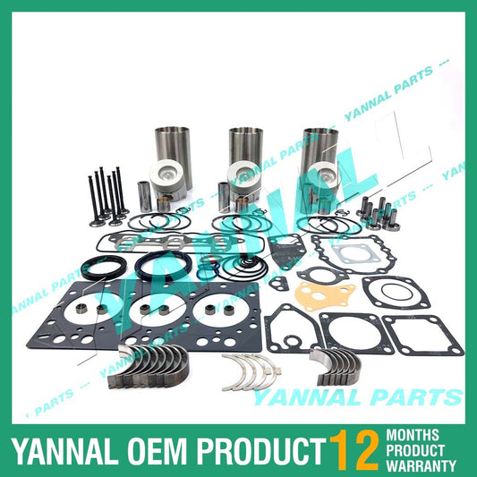 A brand new overhaul and rebuild kit is suitable for 3TNE78 and 3TNE78AC engines, and 3D78AE-3B engines.