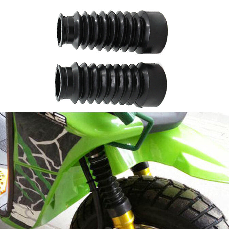 140MM Motorcycle Rubber Fork Cover Dustproof Rubber Gaitor Boot Waterproof Part v