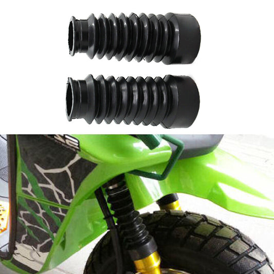 140MM Motorcycle Rubber Fork Cover Dustproof Rubber Gaitor Boot Waterproof Part v