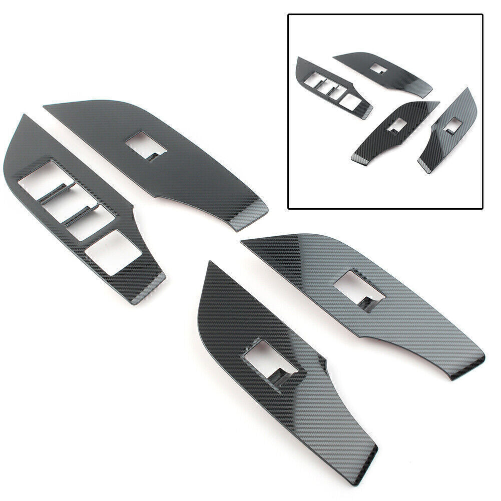 Inner Window Lift Panel Switch Cover Trim for Toyota RAV4 2019-2024 Right side