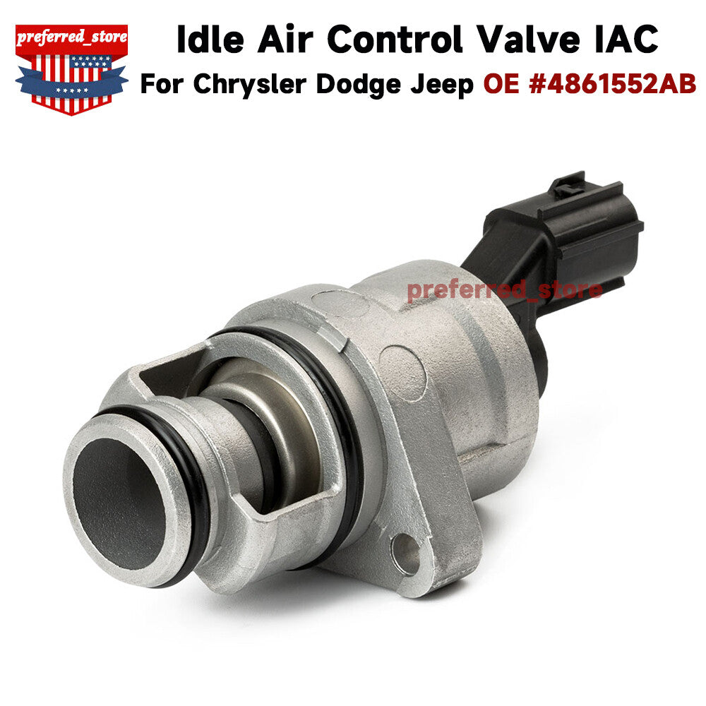 Idle Air Control Valve (IAC) suitable for Chrysler for Dodge Durango for Jeep 4.7L 4861552AC- v