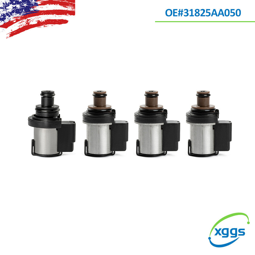 4PCS TR580/690 for Subaru Lineartronic CVT Torque Converter Lock-Up Solenoid AWD