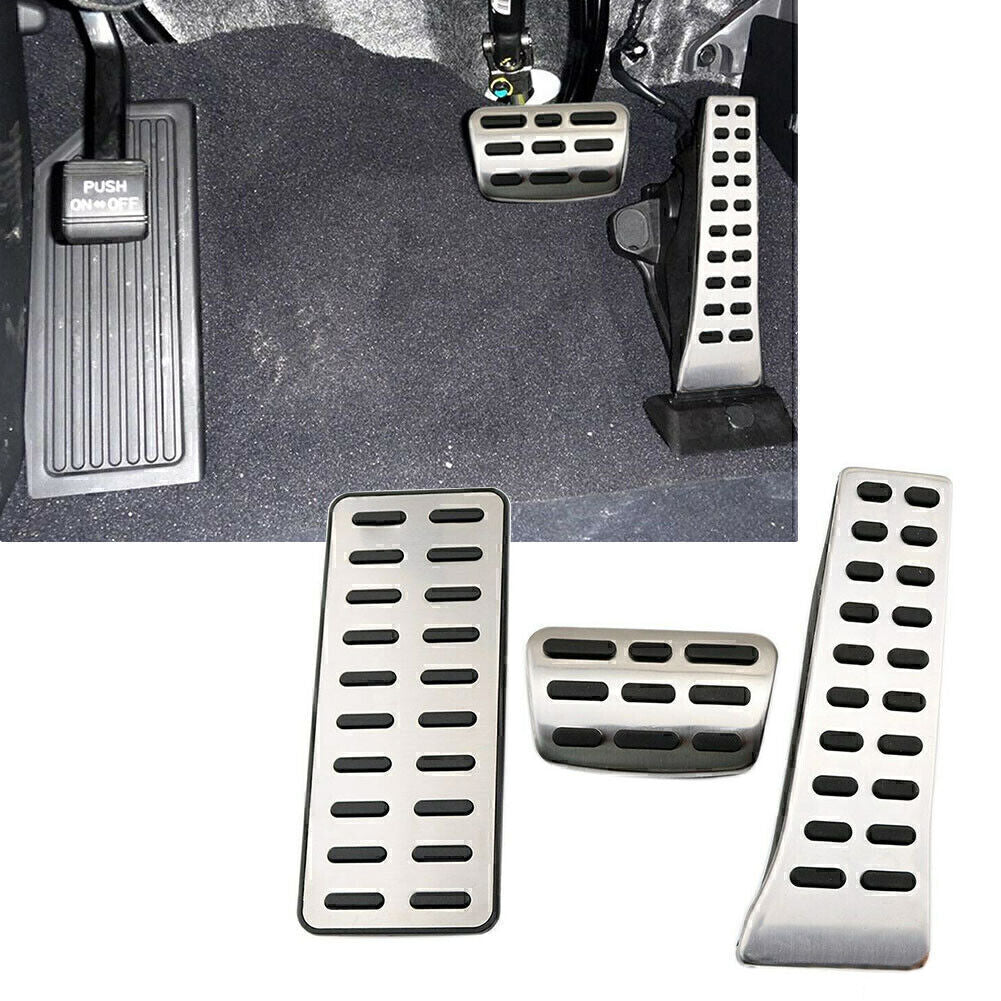 3Pcs Car Foot Gas Brake Pedals Cover Kit Fit for Hyundai Santa Fe/ for Tucson /Sonata