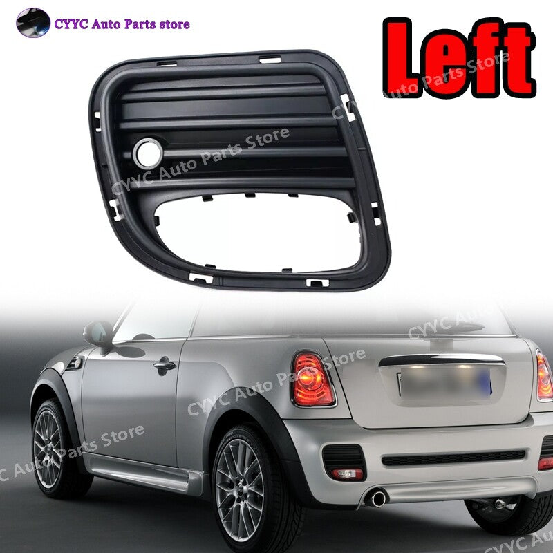 Rear BumperFog Light Frame Grille Left for BMW for MINI R56 R57 R58 R59 JCW 2005-15