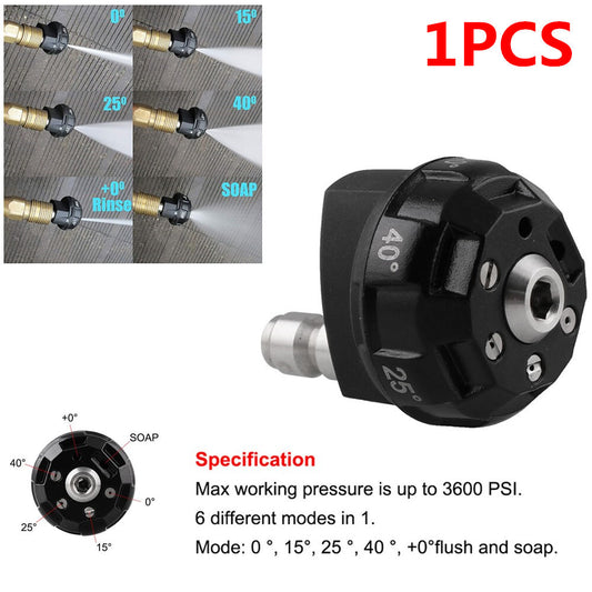 0.17-inch/0.39-inch Car Wash Cleaning Power Pressure Spray Nozzle Hose Quick Connect - n