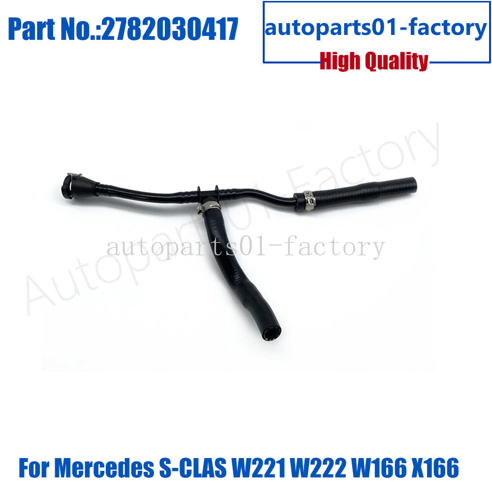 2782030417 Coolant Tank Hose Vent Line for Mercedes-Benz S AMG W221 SL550 CLS550