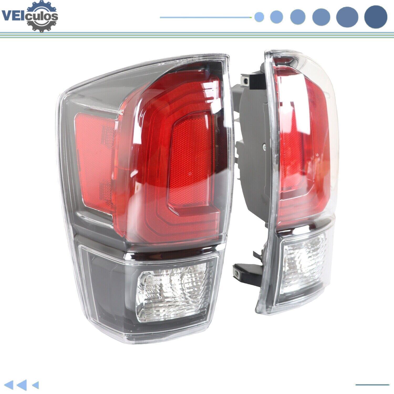 2Pcs Tail Lights W/ Bulbs Assembly For 2016-2021 for Toyota Tacoma TO2801197
