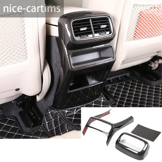 Carbon ABS Rear Air Vent Outlet Panel Cover for Mercedes-Benz GLE Class W167 20+