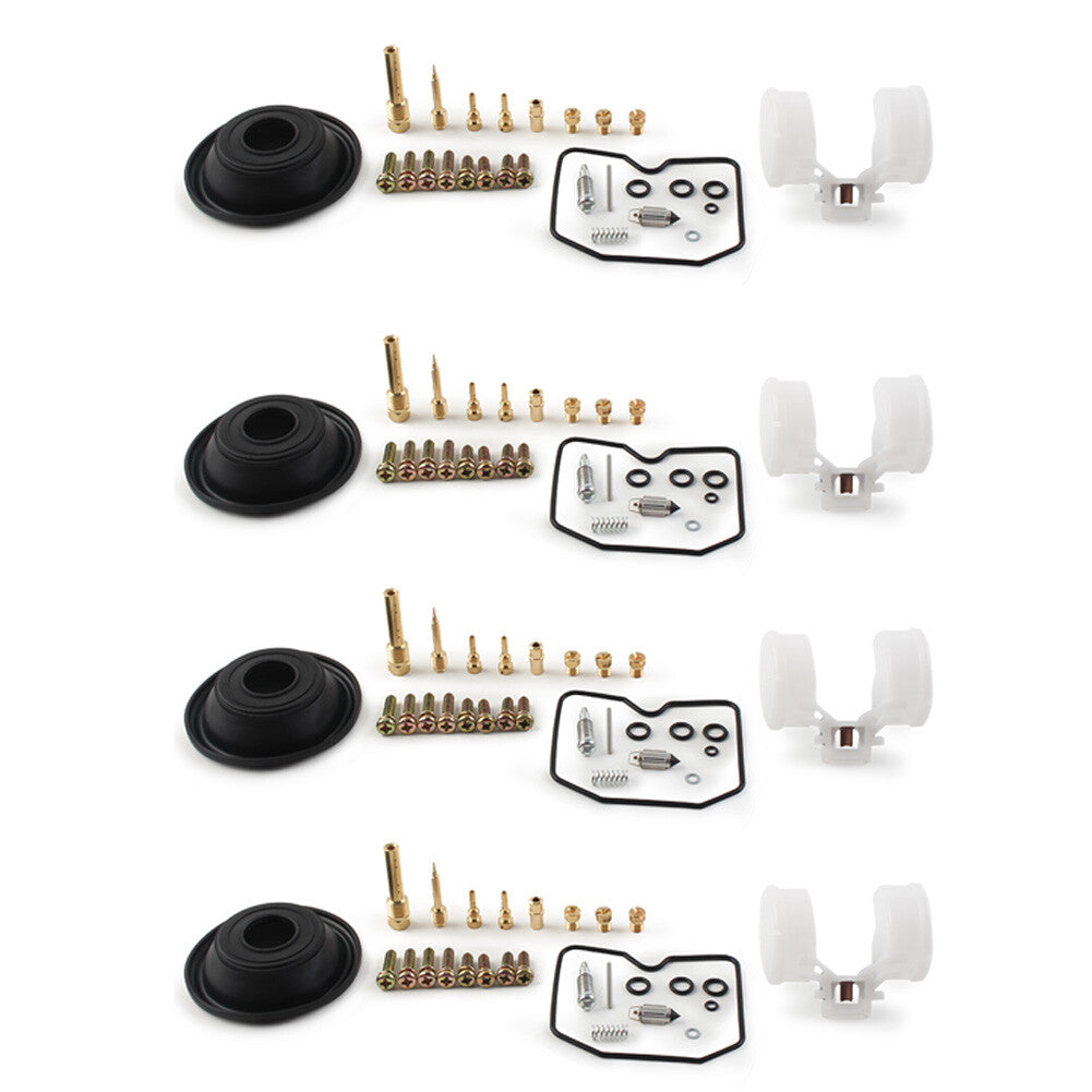Carburetor Repair Kit 4 Sets for Kawasaki Zephyr ZR750H ZR-7 ZR-7S ZR750 ZR 750