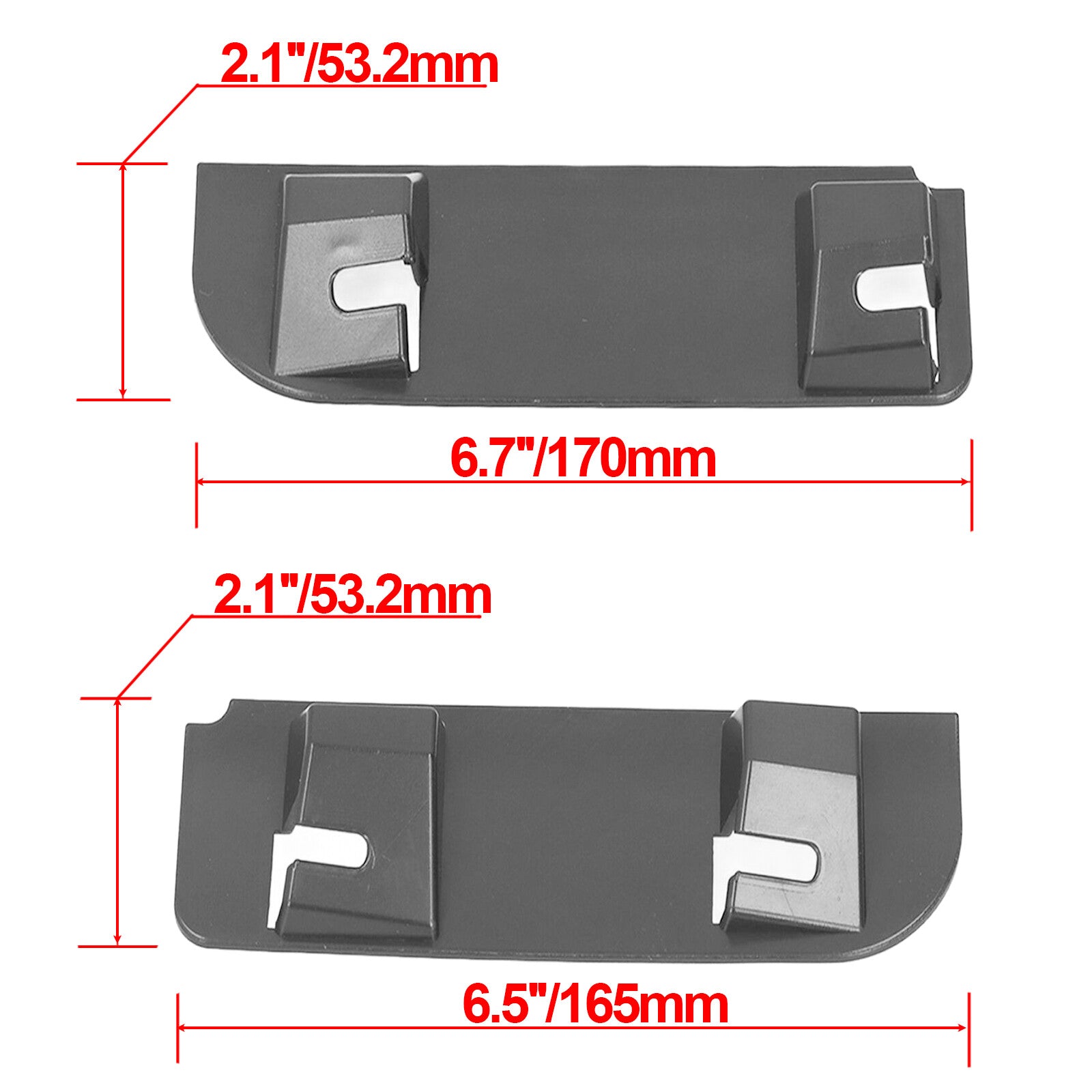 2x Fit for Nissan Qashqai 2006-2013 Tailgate Boot Handle Repair Snapped Clip ABS Q