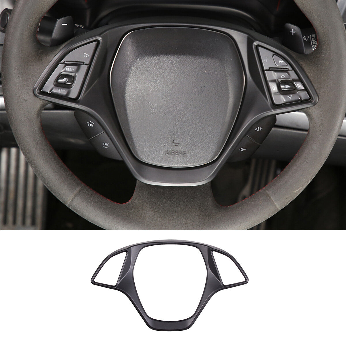 Matte Black ABS Rearview Mirror Trim Cap for Maverick 2022 - 2023- v