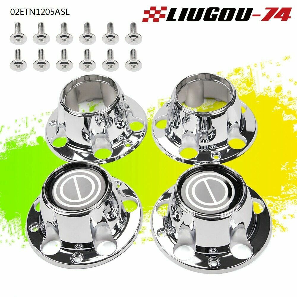 Fit for 1980 - 96 BRONCO for F150 Van Wheels 4x4 Center Cap Set with 2 New- v