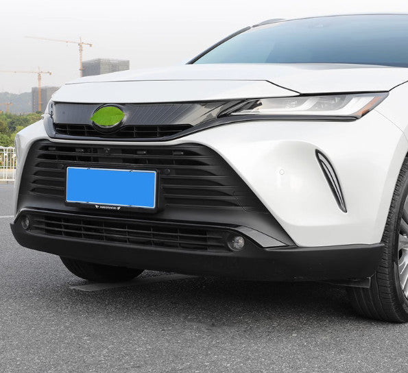 for Toyota Venza 21-23 Glossy Black Front Bumper Grill Cover Trim Molding Strips