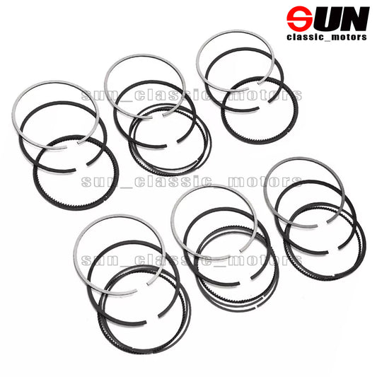 6-piece piston ring kit by for 911 Carrera S Turbo 991 997 MA1 MDA 3.8L