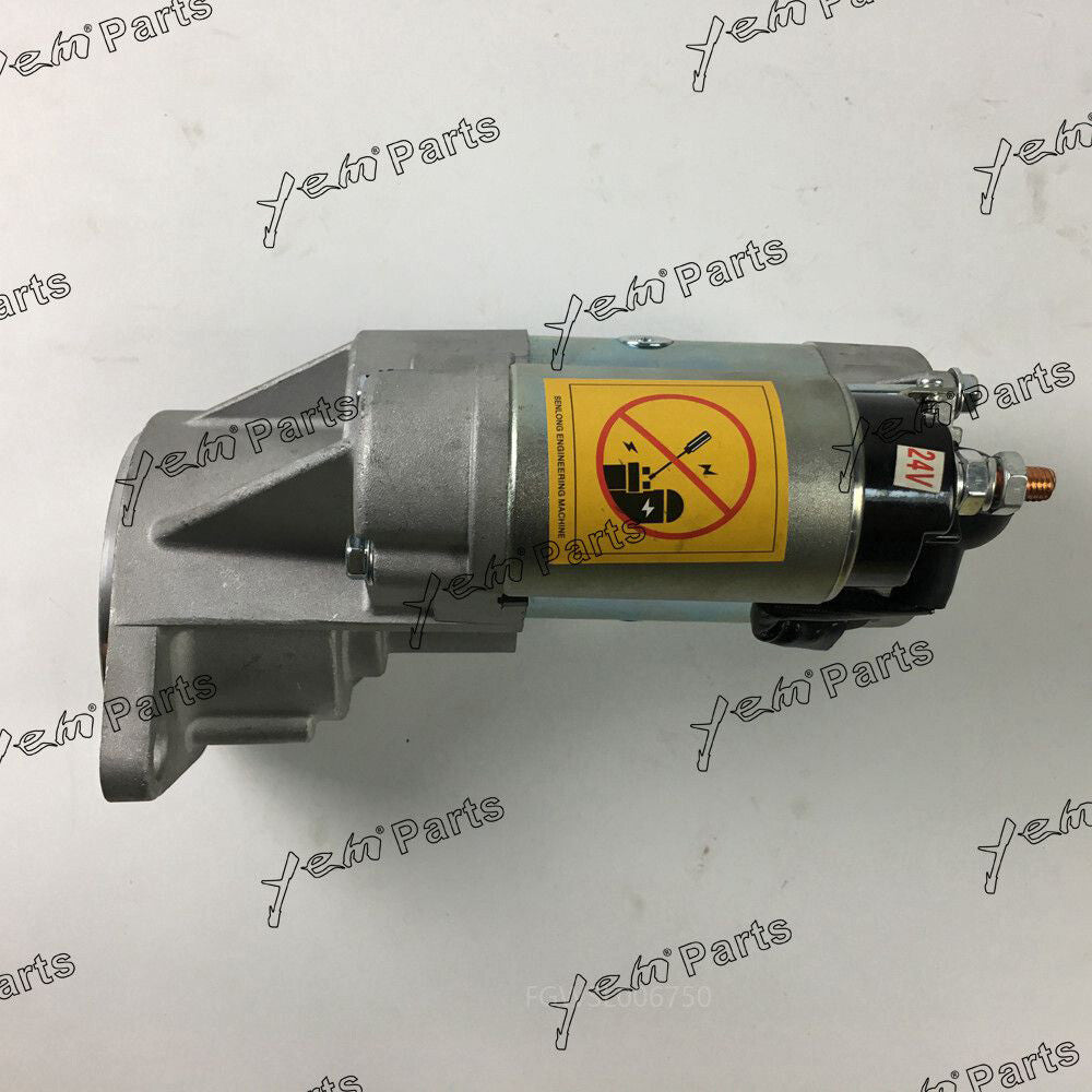 New 4JJ1 Starter Motor 24V 11T for Isuzu Diesel Engine 4JJ1 Starting Motor