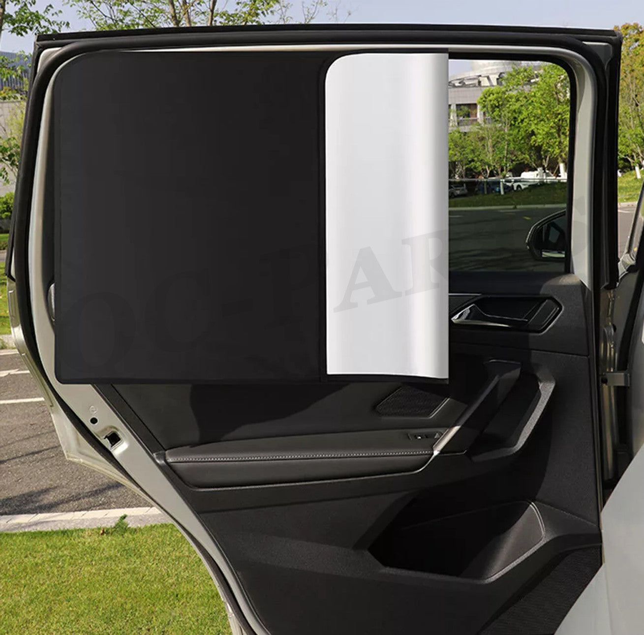 4X NEW Car Side Window Magnetic UV Protection Sunshade Cover Curtain Accessories