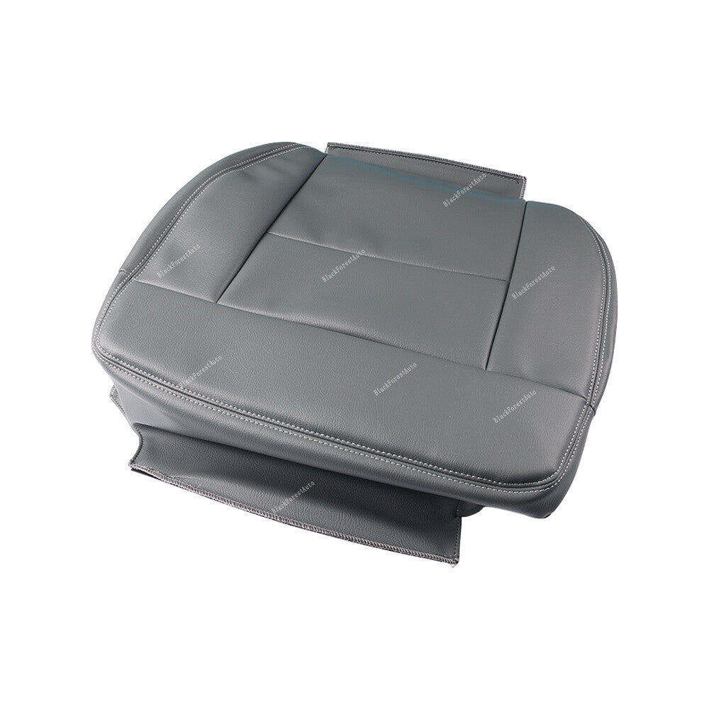 Fit for 2004-08 for Ford F-150 Lariat XLT Driver Side Bottom Gray Leather for Seat Cover Q