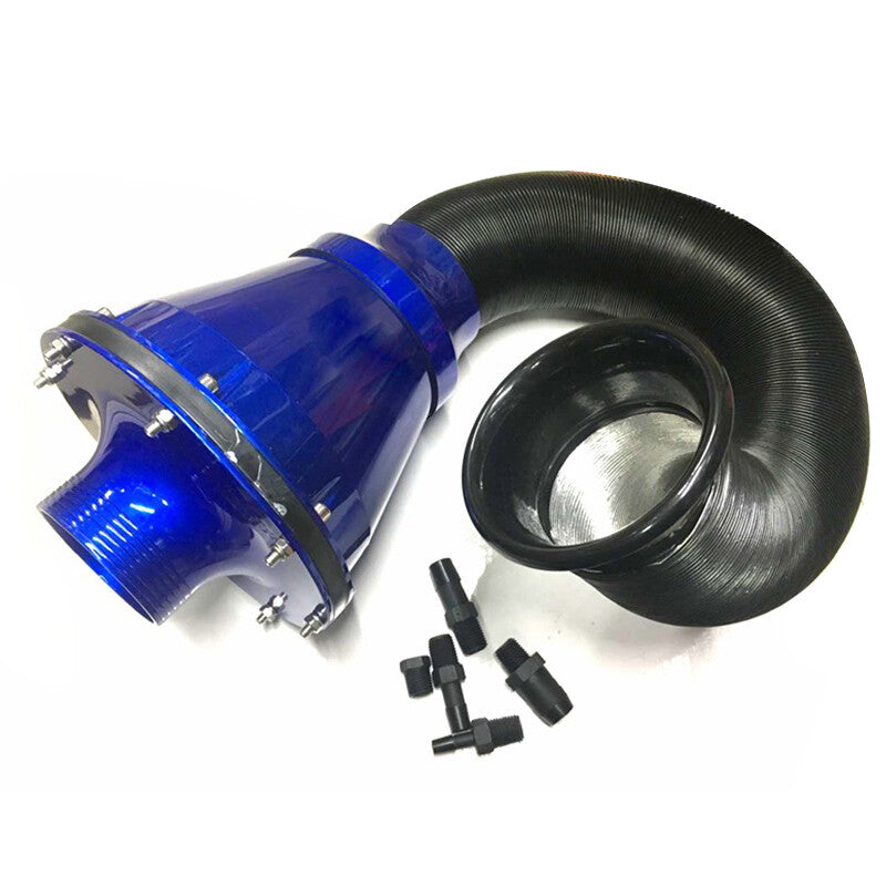 76mm Universal Inlet Bellows Filter for High-Flow Automotive Cold Air Inlet Cleaner n