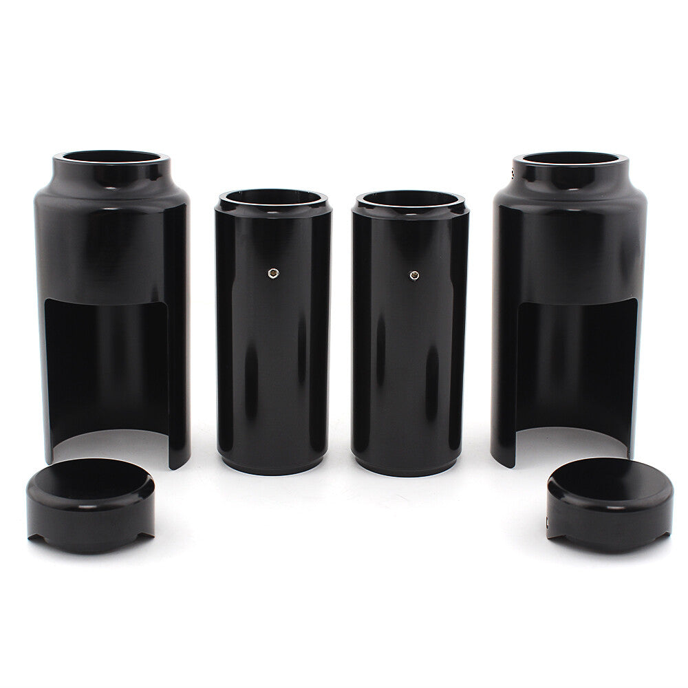 for Harley Softail Breakout FXBR FXBRS 18 Black Upper/Lower Fork Covers Tube Cap Q