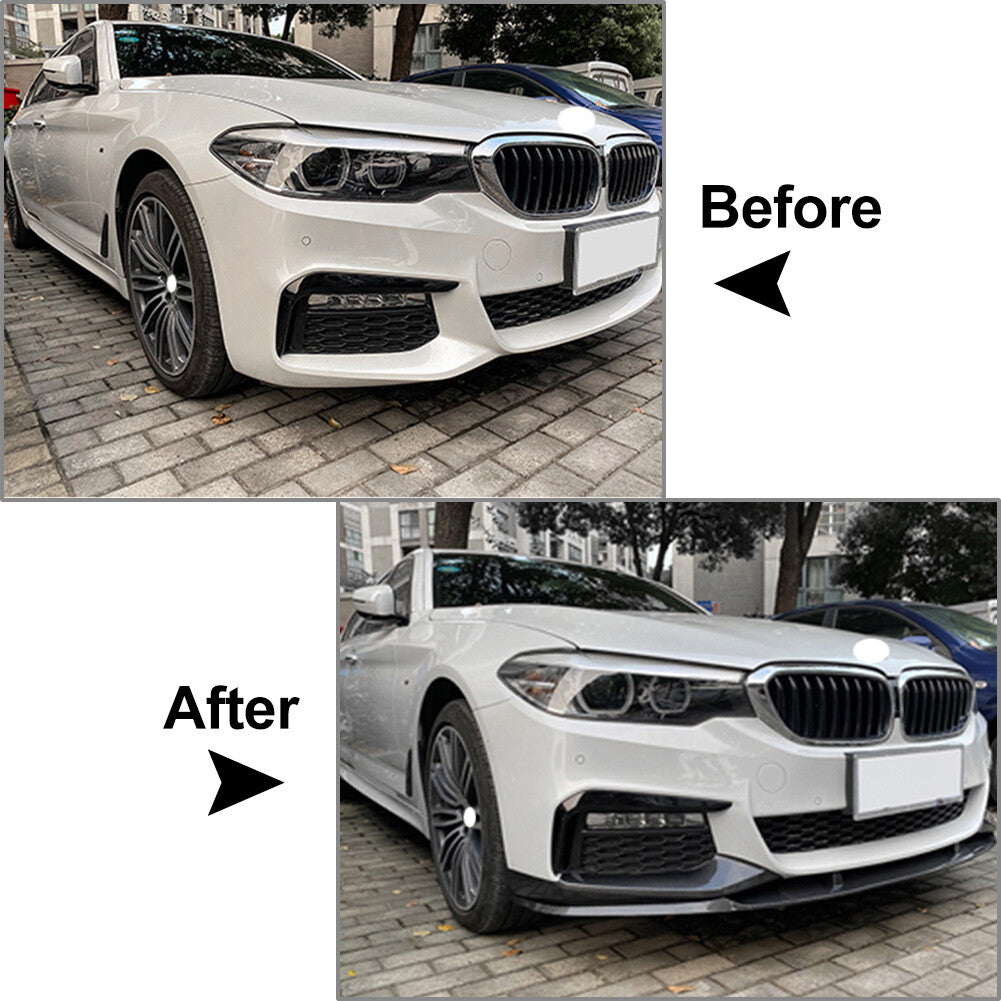 Front Bumper Lip Side Splitter Trim Spoiler Body Kit FIT for BMW 5 Series G30 G31
