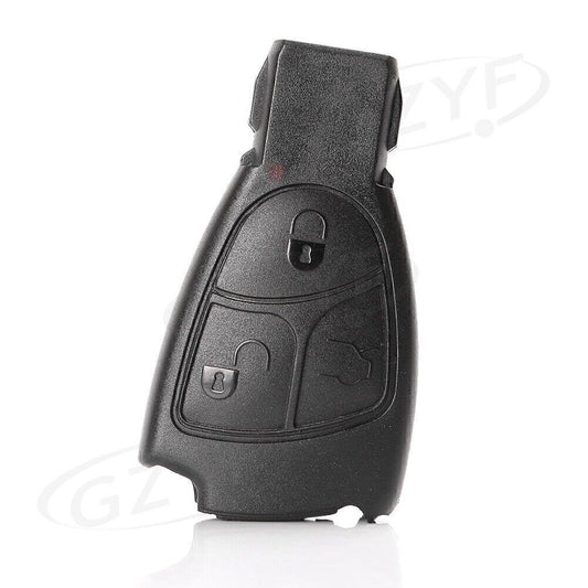 3 Button Remote Key Fob Case for Mercedes-Benz C E B S Class CL SL CLK SLK