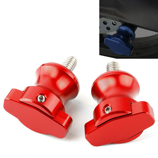 Fit for Honda CBR600RR 03-17 M8 Red Motorcycle Swingarm Sliders Spools Stand Screws