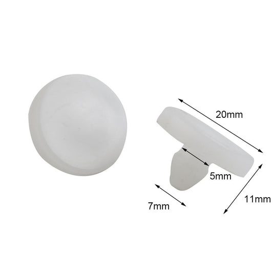 Gasket Stop Gasket for Hyundai for KIA For Pedal Pad Block Rubber Pin Clips