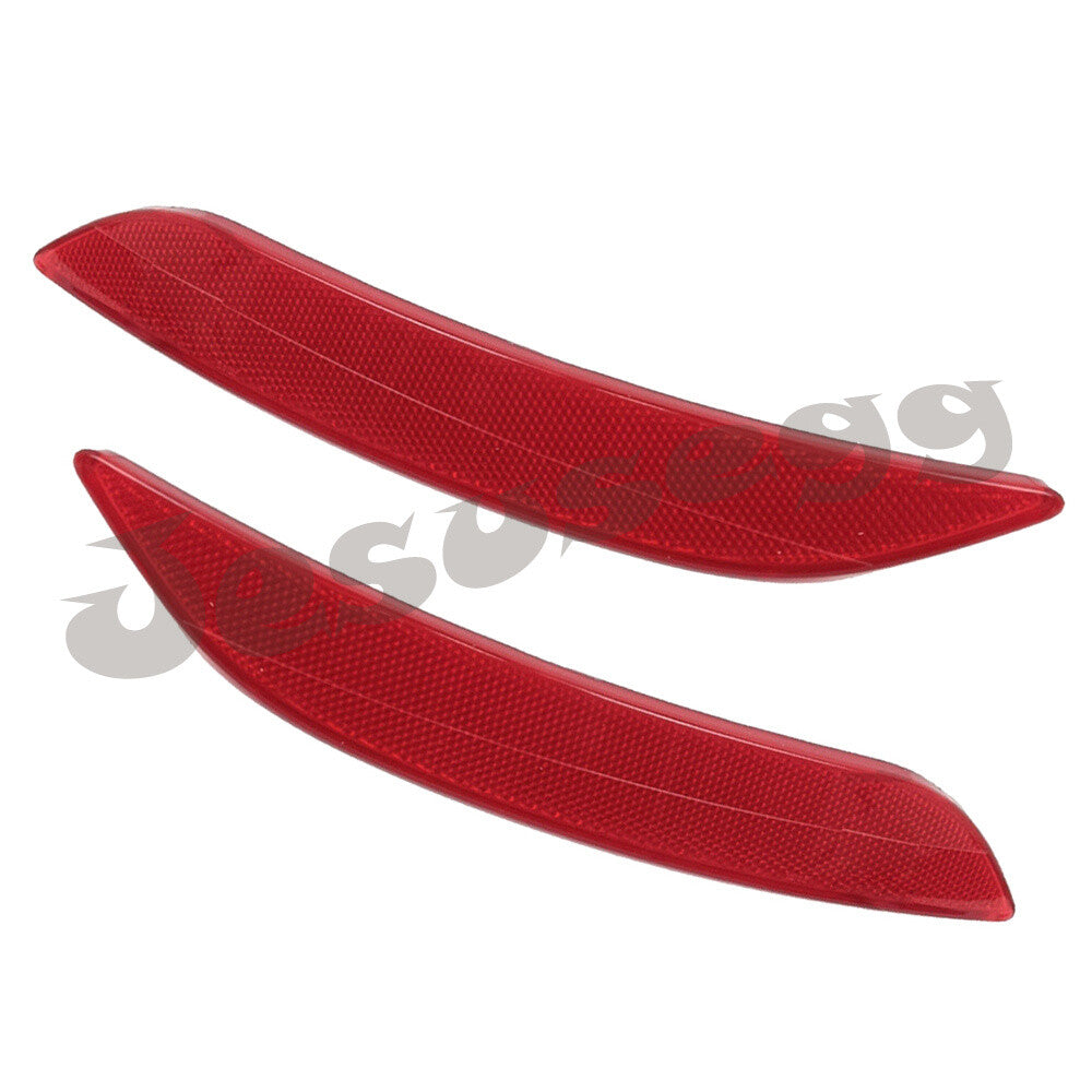 2x Rear Bumper Reflector Right+Left Side for BMW Z4 Series E89 2008-2016 Red