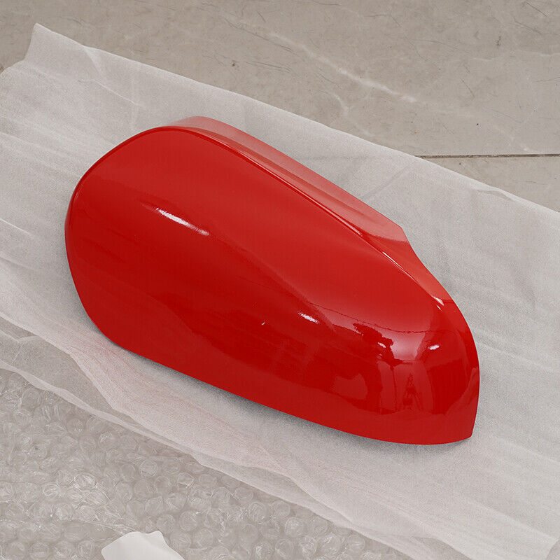 for Toyota Yaris 13-20 Right Passenger Side Door Wing Mirror Cover Cap Case Red