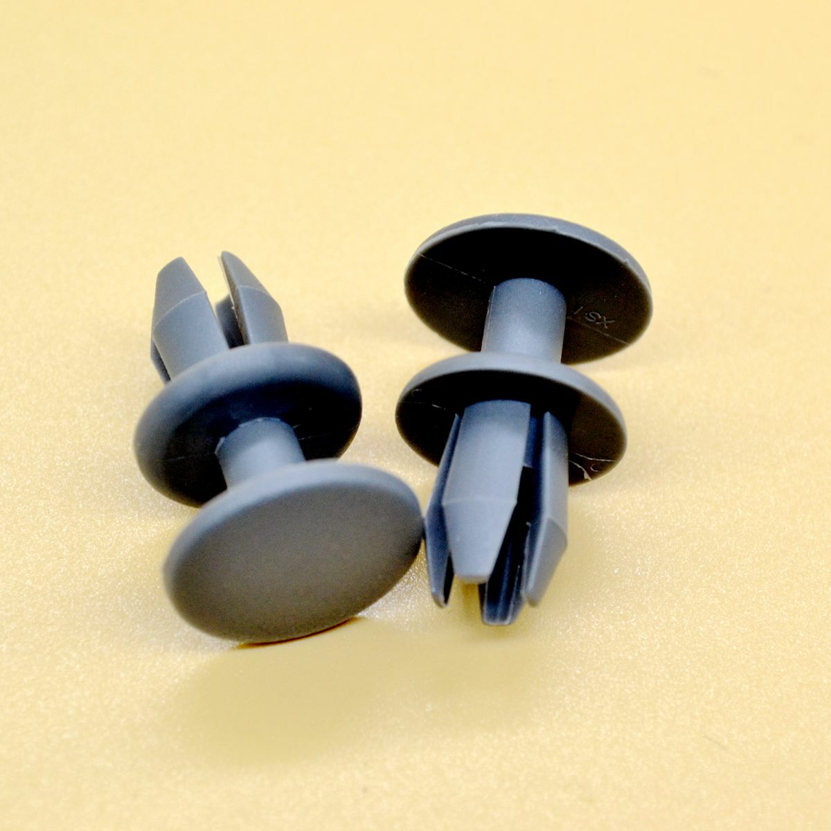 10 Pcs Gray Trunk Lid Trim Retainer Clip Rivet Bumper Cover Screw for BMW Nylon