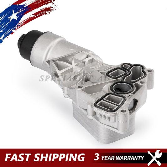 11428585235 Aluminum Engine Oil Filter Housing for BMW X1 L4 2.0L L4 Gas 16-19 Q