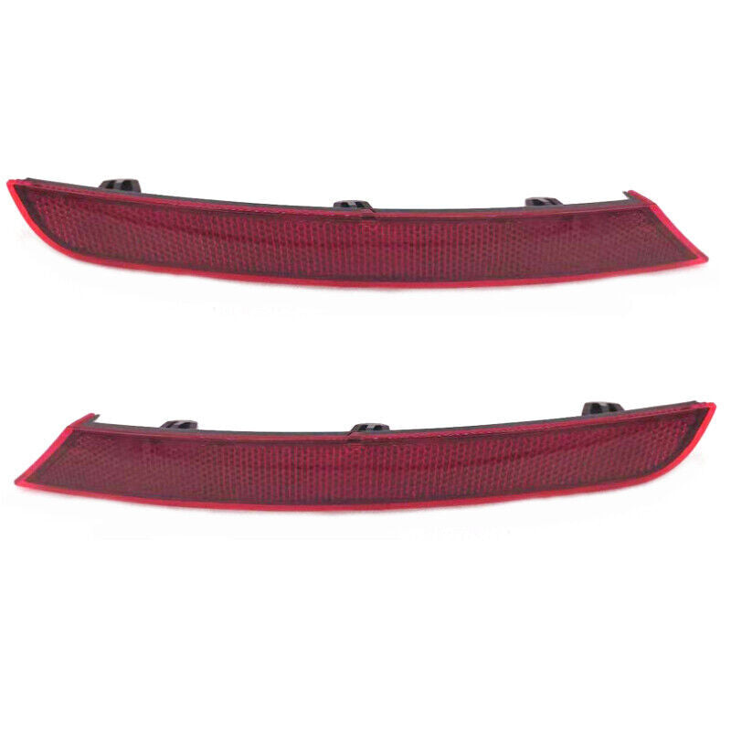 Pair Rear Bumper Reflector Bar Lamp Decorative Lamp for Passat 2019-2021