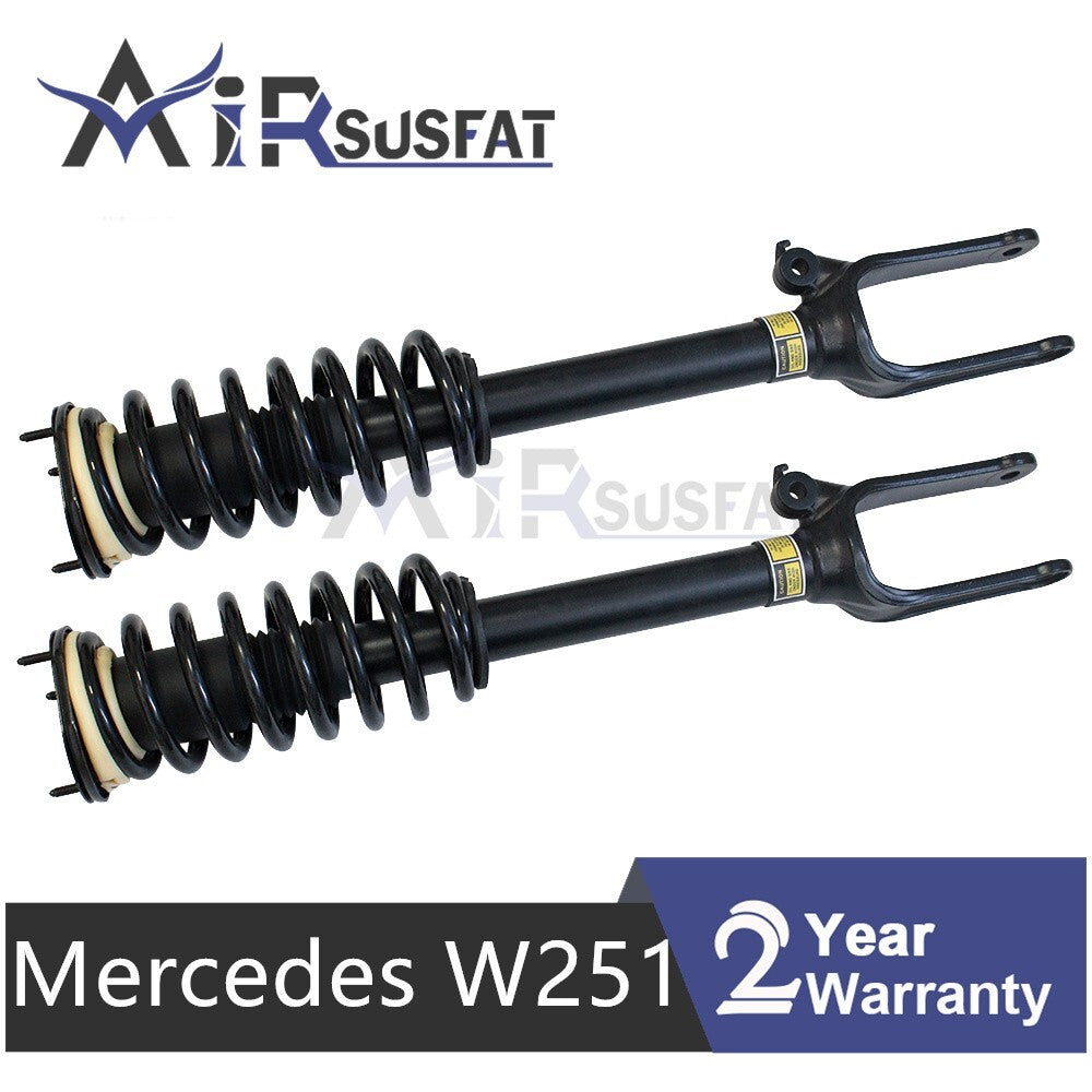2X Front Shock Strut Coil Spring for Mercedes W251 R350 R500 2513200730 06-13