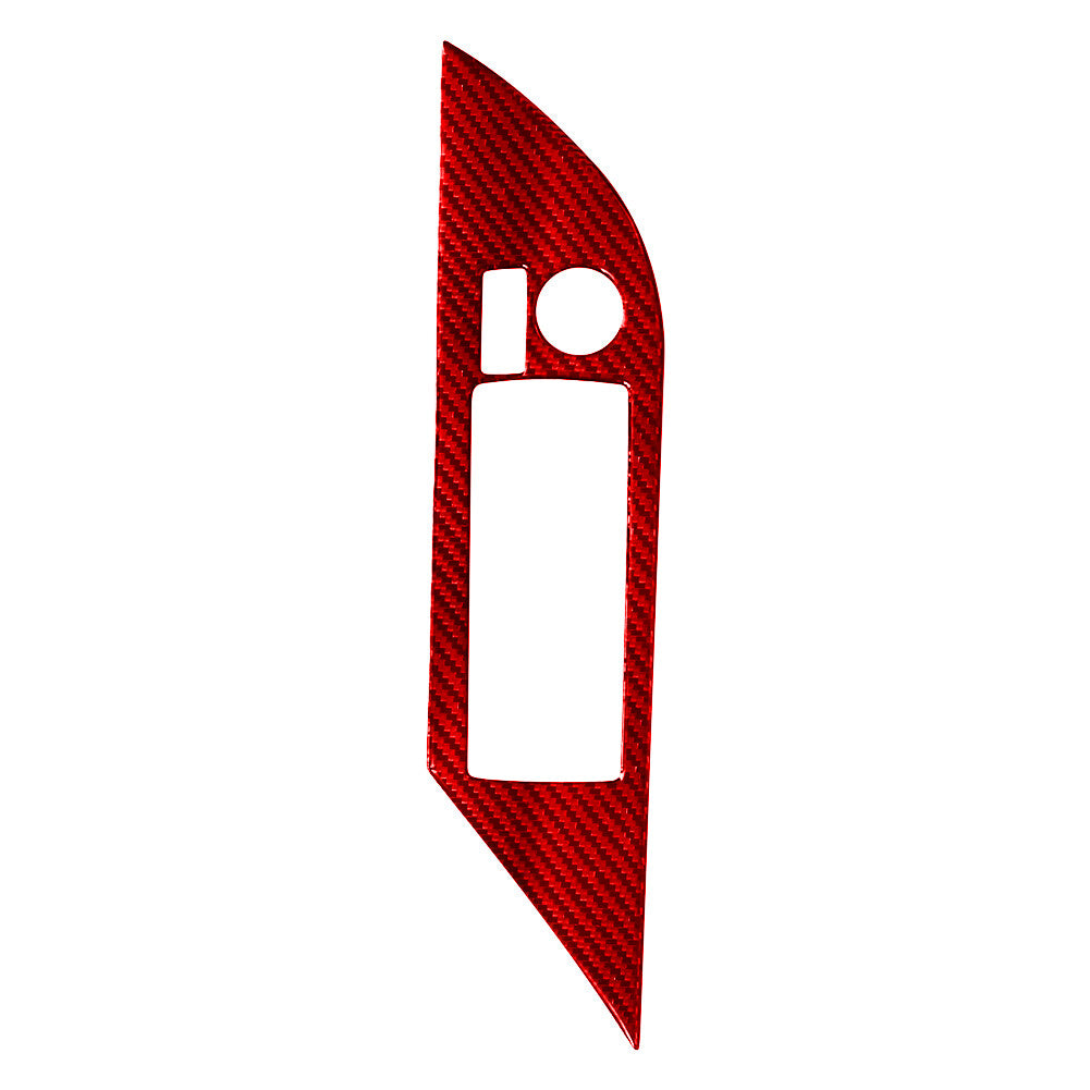 Red Carbon Fiber Below Steering Wheel Cover Trim for RAM Promaster 2014-2021 v