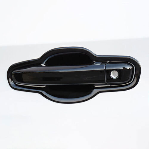 8X Bright Black Outside Door Bowl Frame Cover Trim for Honda Accord 10th 18-2022